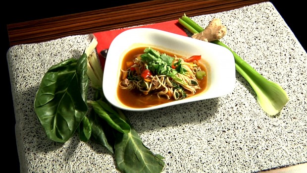Asiatische Ramen-Suppe