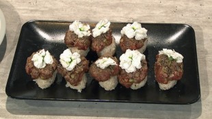 Moorochsen Beef-Tartar Sushi