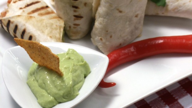 Burritos mit Garnelen