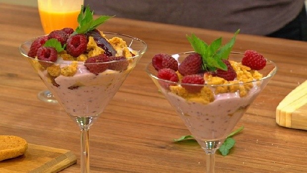 Himbeere- Trifle