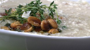 Birnen-Sauerkraut-Suppe