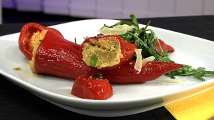 Couscous-Paprika mit Rucola