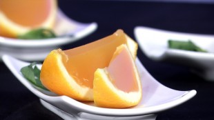 Orangen Jello Shot - Alkohol zum Essen