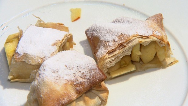 Traditioneller Apfelstrudel 